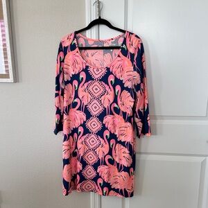 Lilly Pulitzer Pink Flamingo Swim Cover-Up